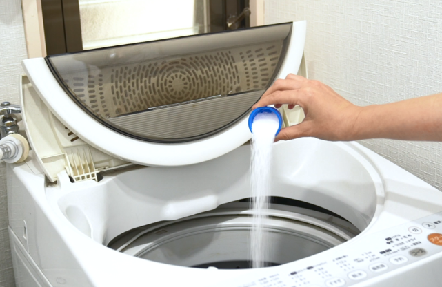 洗濯槽に入れる